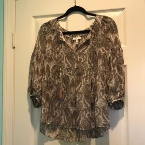 Joie 3/4 sleeve blouse